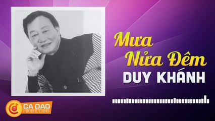 MƯA NỬA ĐÊM - DUY KHÁNH