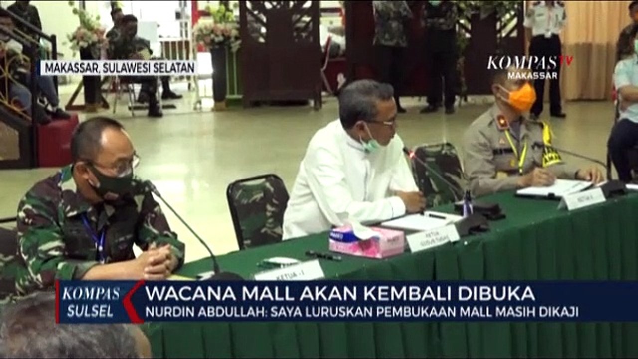 Nurdin Abdullah : Saya Luruskan Pembukaan Mall Masih Dikaji