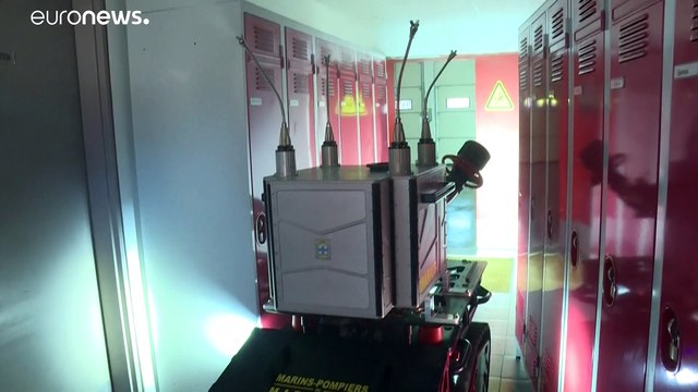 لمكافحة كورونا.. روبوتات فرنسية تعقّم مساحة 20 ألف متر مربع في 3 ساعات