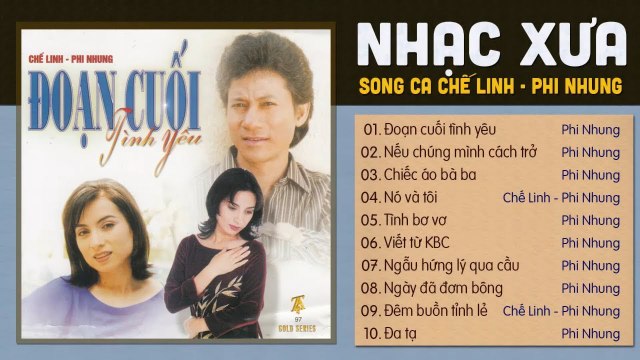 CHẾ LINH PHI NHUNG - SONG CA ĐOẠN CUỐI TÌNH YÊU NGHE LÀ NGHIỆN - NHẠC BOLERO HẢI NGOẠI THẬP NIÊN 90
