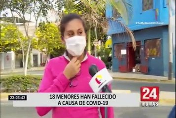 Coronavirus en Perú: más de 4.300 niños y adolescentes están infectados y 18 han fallecido