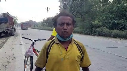 मजबूर मजदूर: मोबाइल बेच कर चेन्नई से साइकिल चला कर गोंडा पहुंचे 10 श्रमिक