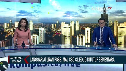 Viral Pengunjung Berhamburan di Mal CBD Tangerang, Pemkot Tangerang Hentikan Operasional Mal!