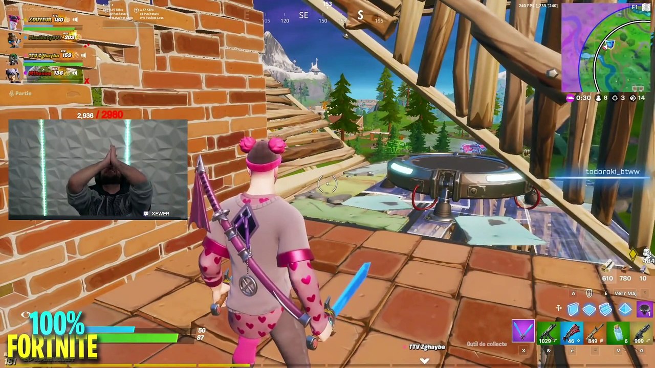 TK78 DONNE SON SALAIRE EN LIVE DANS FORTNITE