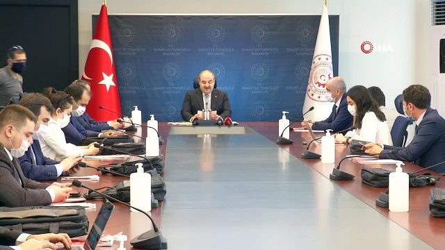 Bakan Varank, “Covid-19 Hijyen, Enfeksiyon Önleme ve Kontrol Kılavuzu” tanıtım toplantısına katıldı