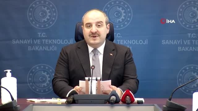 Bakan Varank, Covid-19 Hijyen, Enfeksiyon Önleme ve Kontrol Kılavuzu tanıtım toplantısına katıldı