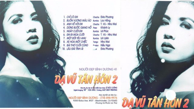 ALBUM DẠ VŨ ĐÊM TÂN HÔN 2 - NHẠC TÌNH CA ĐÁM CƯỚI HẢI NGOẠI THẬP NIÊN 2000 NGHE LÀ MUỐN CƯỚI