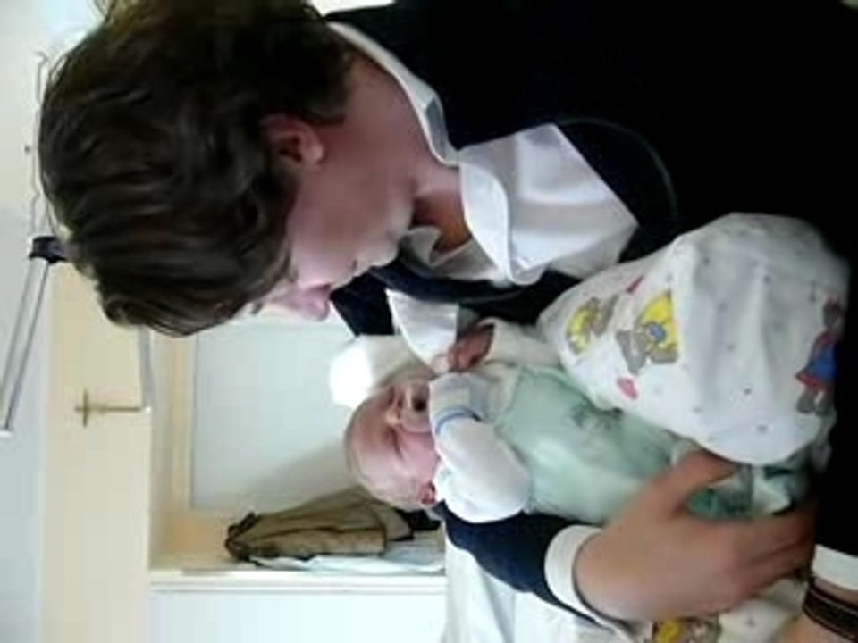Oscar in Olivier's arms 2 - Day 1