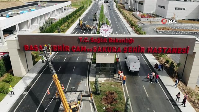 Başakşehir Çam ve Sakura Şehir Hastanesi yarın açılıyor