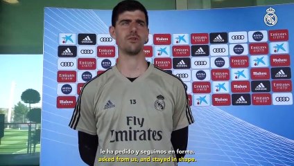 How to train like a Real Madrid goalkeeper, plus group work led by Zinedine Zida