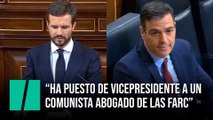 Casado: “Ha puesto de vicepresidente a un  comunista abogado de las FARC”