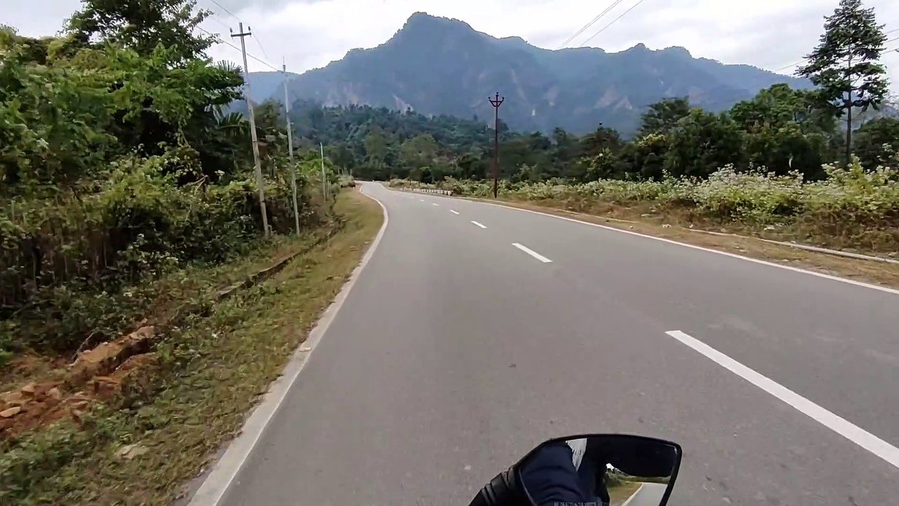 Ride through the hills