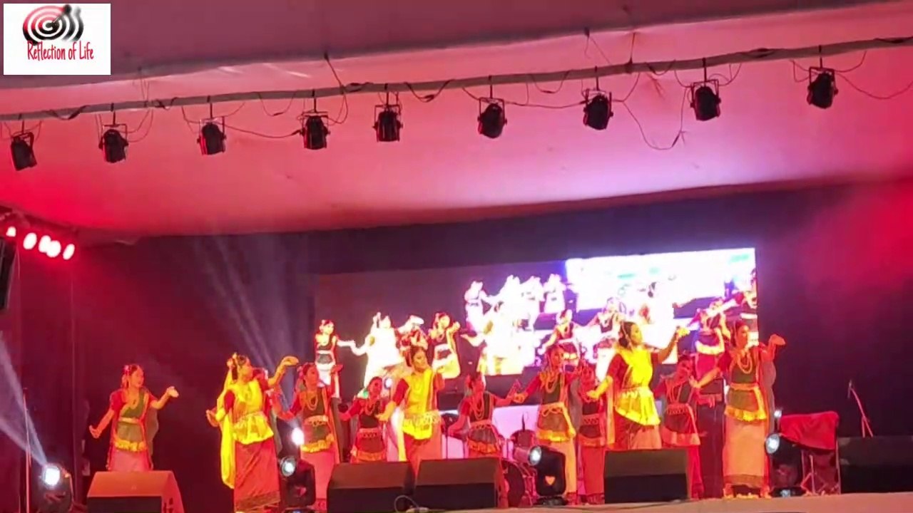 The Manipuri Dance Perform by AMCA & Shantona Debi । Bisgaon Manipuri Festival 2020
