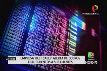 Empresa Best Cable Perú alerta de cobros fraudulentos a sus clientes