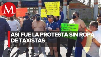 En Coacalco, taxistas bloquean la vialidad López Portillo