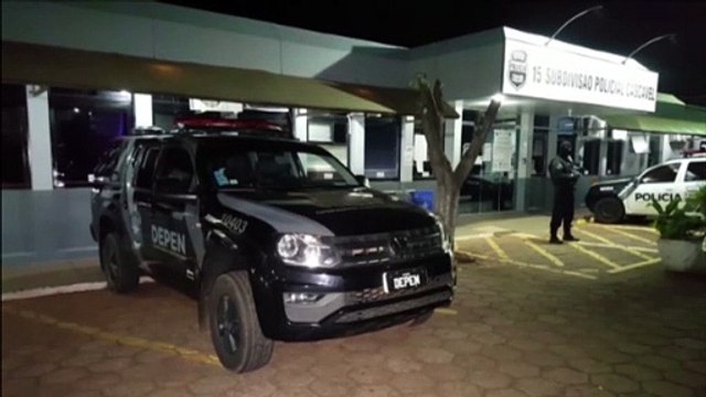Dupla é presa ao tentar arremessar celulares em área interna da Penitenciária Estadual de Cascavel (PEC)