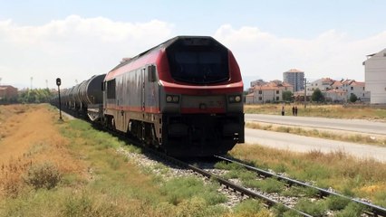 Fuel transportation by train 15000 tons carrying capacity TCDD