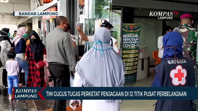 Tim Gugus Tugas Perketat Penjagaan di 12 Titik Pusat Perbelanjaan