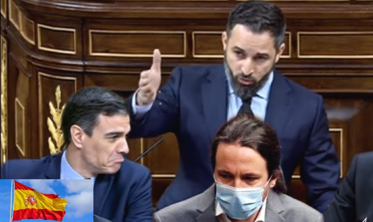 Santiago Abascal: "No mande señor Iglesias a sus lacayos, venga usted mismo a nuestras casas"