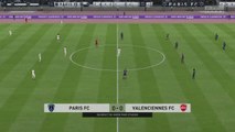 FIFA 20 : notre simulation de  Paris FC - Valenciennes FC (L2 - 36e journée)