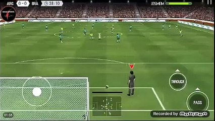 Argentina vs Brazil 2020 __The BANG match on Real Football 17