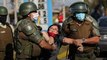 Coronavirus: Chile’s poor clash with police amid lockdown and food shortages