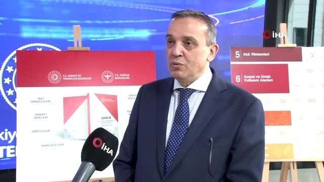 TSE Başkanı Şahin: Bütün dünya, covid güvenli bir üretim yapılıp yapılmadığıyla ilgili bir...