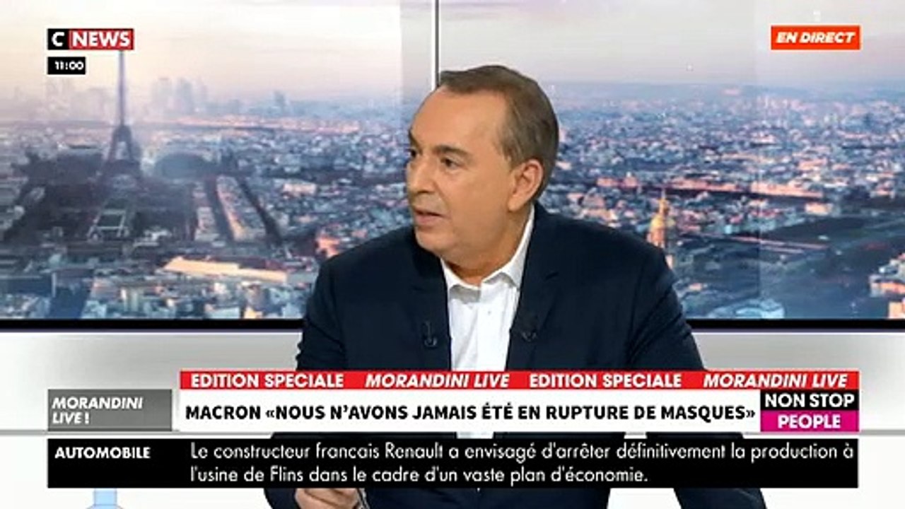 Un docteur en colère dans "Morandini Live" sur CNews après les propos d’Emmanuel Macron sur les masques: "C’est insupportable !" - VIDEO