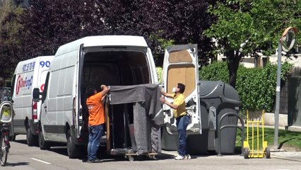 Terelu Campos empieza la mudanza de su casa