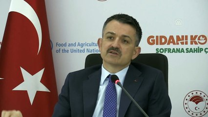 Pakdemirli: 'Her birimiz iyi bir gıda okuryazarı olmalıyız' - ANKARA
