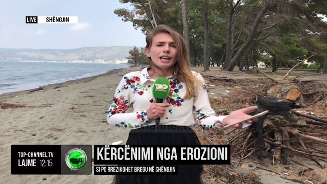 Kërcënimi nga erozioni/ Si po rrezikohet bregu në Shëngjin
