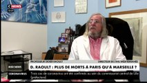 Selon Didier Raoult, la mortalité du coronavirus est 5 fois plus forte à Paris qu’à Marseille
