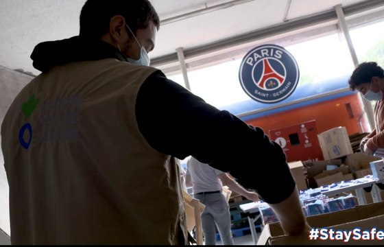 Inside the missions from Action Contre La Faim at Parc des Princes