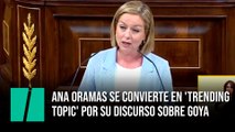 Ana Oramas se convierte en 'trending topic' por su discurso sobre Goya y la situación política actual