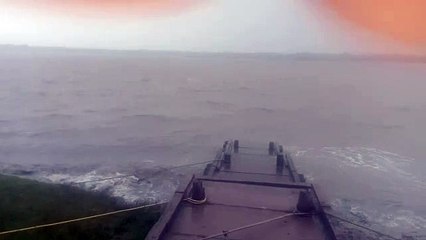 Visuals of Cyclone Amphan near Sunderbans