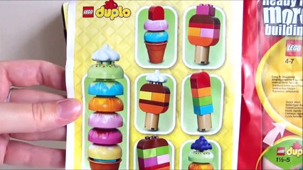 Lego Duplo Ice Cream Playset Unboxing Ice Cream Bar, Popsicle