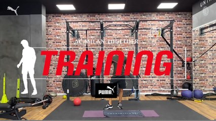 #ACMilanTogether: the sixth workout session from home