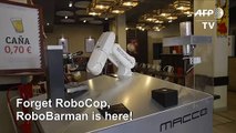 In Spain, robot barman serves up contact-free beers