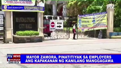 San Juan LGU, nakatutok sa kapakanan ng mga magbabalik-trabaho sa ilalim ng MECQ