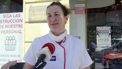 Farmacéutica: "No al acopio de mascarillas, como pasó con el papel higiénico"