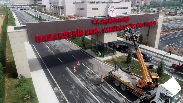 Başakşehir Çam ve Sakura Şehir Hastanesi yarın açılıyor - Drone - İSTANBUL