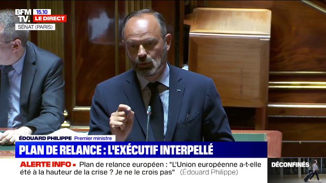 Plan de relance européen: L'Allemagne a bougé parce que la crise est là , estime Édouard Philippe