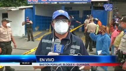Familiares de los asesinados en Bastión Popular llegan al lugar