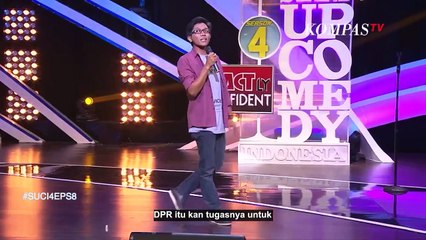 Stand Up Comedy Dzawin: Harusnya DPR Jangan di Senayan, tapi di Tengah Pasar! - SUCI 4