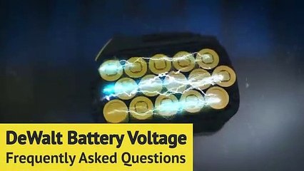 DeWalt Battery Questions