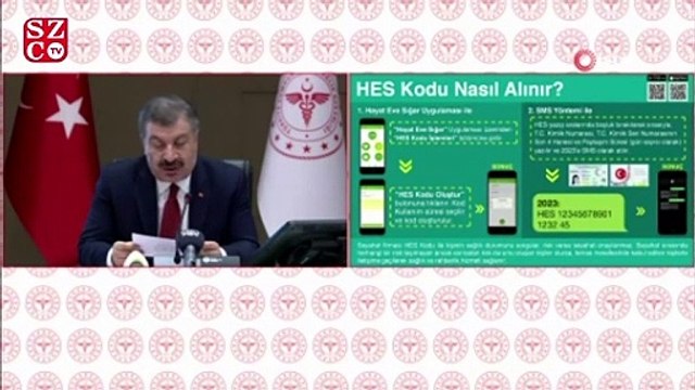 Sağlık Bakanı Fahrettin Koca'dan 'Hes Kodu' açıklaması