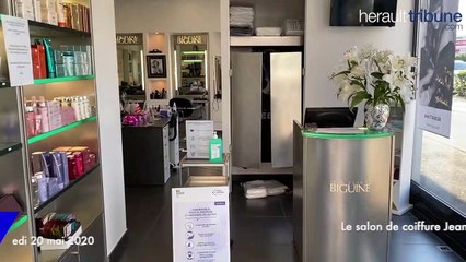 AGDE - Le salon de coiffure Jean-Claude Biguine en mode Covid !