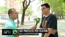 Sot protestë për Teatrin/ Në ora 17:30 protesta e dytë pas shembjes