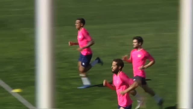 Los jugadores del Rayo regresan a los entrenamientos