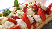 Recette gourmande : la tarte aux fraises de Yannick